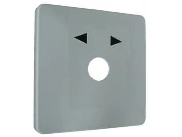 WTS - Abdeckblende für alle Universal Schlüsselschalter/-taster Kunststoff AP + UP
