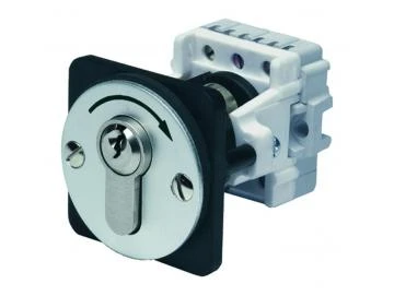 WTS - Einbau/Fronttafel - Schlüsseltaster mit 1 Tast-Kontakt, 1-polig IMPULS für den Fronttafeleinbau