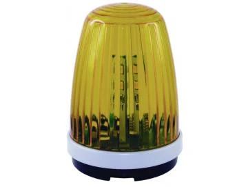 WTS - LED-Blinkleuchte gelb (BL1) mit 6 LED´s, 12-24V oder 230V, Blinklicht oder Dauerlicht