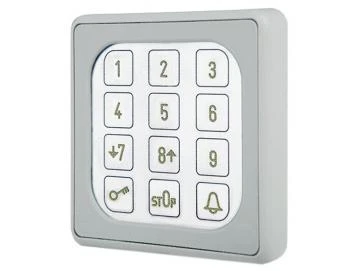 WTS - Cody-ET Tastatur mit Edelstahl-Tastenfeld (beleuchtet, vandalismusgeschützt)