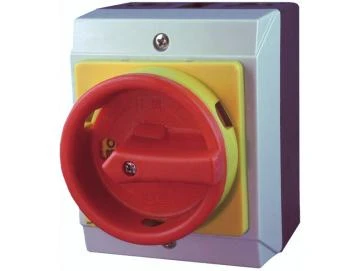 WTS - Hauptschalter HSA-16 kleine Bauform, im Wassergeschützten Iso-Gehäuse, 4-Polig, 16A