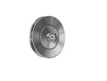 Gurtzuggetriebe 2:1, Ø 180 mm Zugleistung 30 kg, Gurtaufnahme ca. 8 m