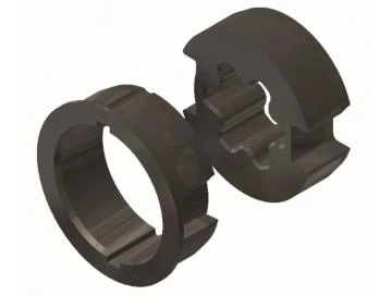 WTS - Adapterset Rundwelle mit Nut AM2-A62R für Rohrantriebe AM2 und AE2 Serie