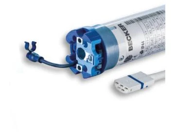 Becker - Markisenantrieb R40-17-C33 40Nm, zur Nothandbedienung mit integriertem Funkempfänger