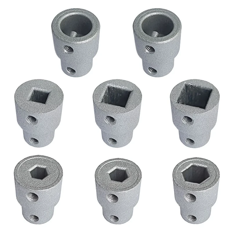 Kupplungen für Wellen-Typen Rundwelle/Vierkant- und Sechskantwelle für Jalousiemotoren/Mittelmotoren Serie DMJ