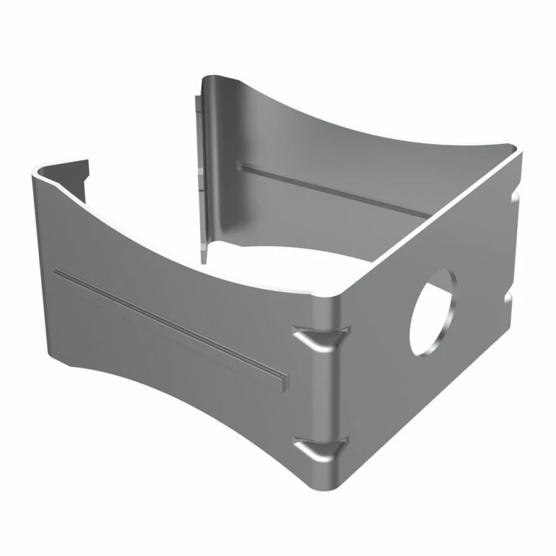 Befestigungsklammer zur Montage von Jalousiemotoren Serie DMJ an Jalousie-Oberschienen bzw. U-Profilen