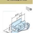 Umrüstlager-P/R 3/20 für Eingipslager für Steckzapfen 3/20  für Becker Rohrantriebe P5 – P13 und R7 – R50