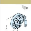 Wandlager Heroal links - für Aufsatzelemente von Heroal Für Becker Rohrantriebe P5 – P13 und R7 – R20 Serie