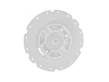 Wandlager-P/R Profine mit Raste für Mini-Lasche und VariNova Kopfstück  für Becker Rohrantriebe P und R Serie