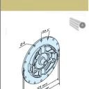 Wandlager-P/R Veka mit Raste für Mini-Lasche und VEKA Kopfstüc  für Becker Rohrantriebe P und R Serie