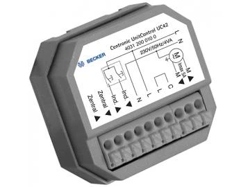 Becker - Centronic UnitControl UC42  Einzel und Gruppensteuergerät für Unterputzmontage