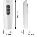 Becker - Centronic MemoControl MC441-II Handsender 1 Kanal