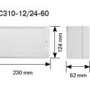 Becker - Centronic VarioControl VC310-12-6, LED-Dimmer und Terrassenheizungsschalter bis 3000 W