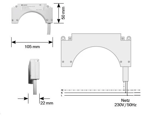 Becker - Centronic VarioControl VC320 , Funkempfänger, ideal für die Montage im Rollladenkasten