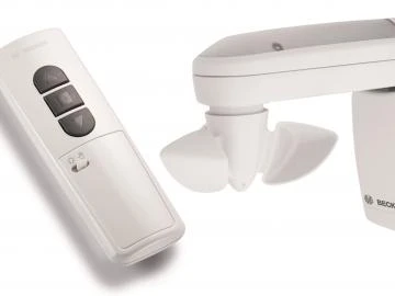 Becker Centronic SunWindSet SWS641-II ,Solar Sonnen-Wind-Sensor Funk mit Handsender