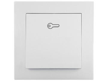 WTS - Einfach-Taster mit Flächenwippe (Impuls) UP Serie Lenora