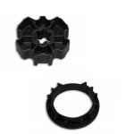 Adapterset für Profilwelle ZF64x0,8 ,für Rohrmotoren Becker Baureihe P und R Serie