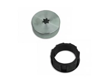 Adapterset für Rundrohr 83 x 1.5 / 85 x 2.5 , für Rohrmotoren Becker Baureihe L Serie 