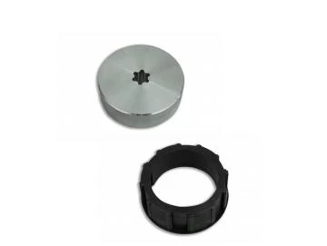 Adapterset für Rundrohr 98 x 2 ,  für Rohrmotore Becker Baureihe L Serie 