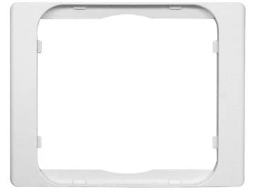 Becker - Centronic Adapterrahmen zu Busch-Jaeger alpha nea, alpinweiß