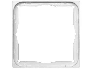 Becker - Centronic Adapterrahmen zu Schalterprogramme mit Zentralplatte = 55x55mm Alpinweiss