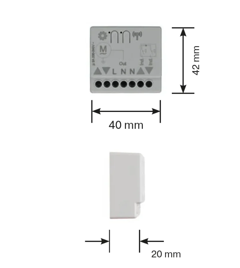 Becker - VarioControl VC420 DECT Universal Funkempfänger Unterputz