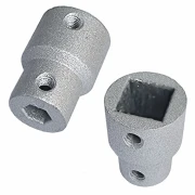 Kupplungen für Wellen-Typen Rundwelle/Vierkant- und Sechskantwelle für Jalousiemotoren/Mittelmotoren Serie DMJ