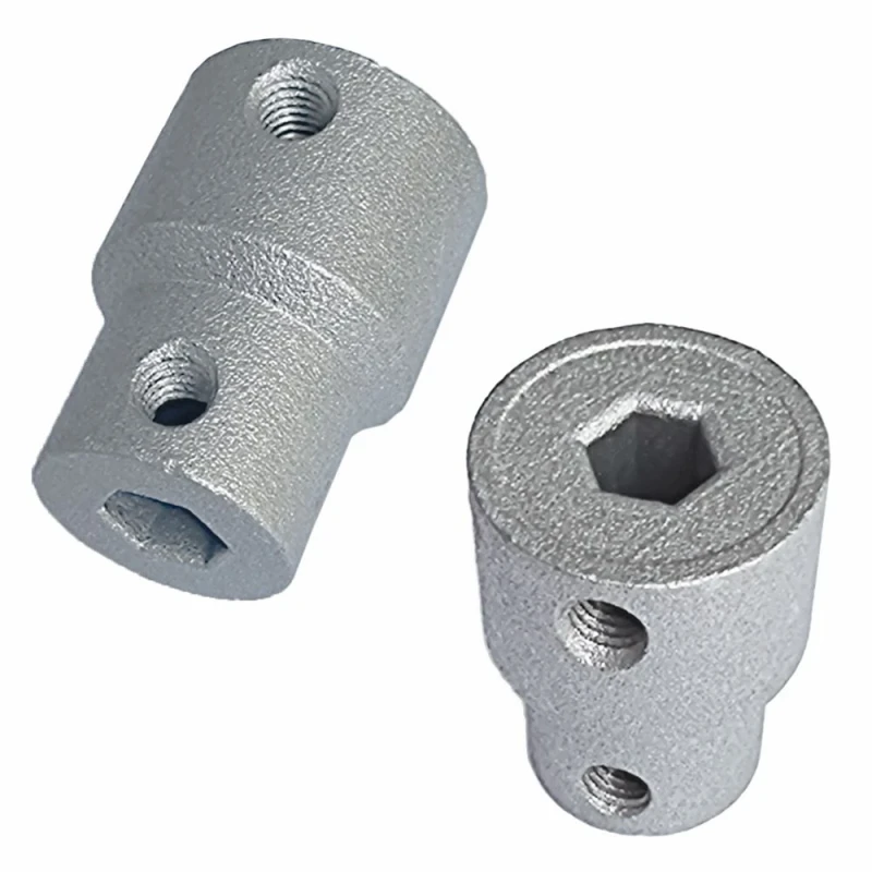 Kupplungen für Wellen-Typen Rundwelle/Vierkant- und Sechskantwelle für Jalousiemotoren/Mittelmotoren Serie DMJ