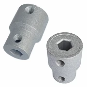 Kupplungen für Wellen-Typen Rundwelle/Vierkant- und Sechskantwelle für Jalousiemotoren/Mittelmotoren Serie DMJ