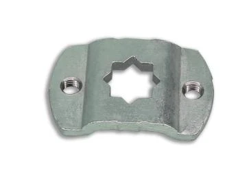 Markisenhalter-LStern-16 M8 mit Stern  für Becker Rohrantriebe L Serie