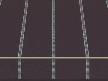 Markisentuch Multistreifen ,Granit - Grau UPF 50+, Acryl 1, Stoff-Nr. 11972