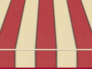 Markisentuch Multi und Blockstreifen, Lava - Rot UPF 50+, Polyester, Stoff-Nr. 18043