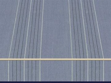 Markisentuch Multistreifen, Aqua Blau, UPF 50+, Acryl 1, Stoff-Nr. 11719