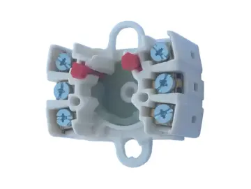 Multifunktion-Schalteinsatz 2-polig, 2-seitige Tast-Funktion vormontiert, für Schlüsselschalter Serie US