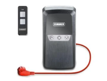 Rolltorsteuerung Sommer RDC Vision+ mit SOMloq2 Funkempfänger Rolling-Code FM 868,95 MHz inklusive Handsender