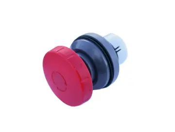 NOT-AUS Pilz, rastend, Durchmesser 30,5 mm, Pilz mit rotem Kopf