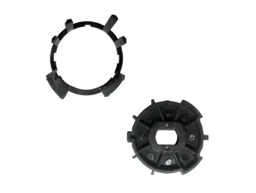 WTS - Adapterset DM-A54R : 54 mm Rundwelle mit Nut für alle Rohrmotoren  Ø 45 mm, Serie
