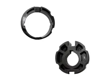 WTS - Adapterset DM-A78R-59 : 78 mm Rundwelle mit Nut nur für Maxi - Rohrmotoren  Ø 59 mm, Serie DM-59 + DMH-59