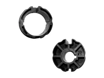 WTS - Adapterset DM-A85R-59 : 85 mm Rundwelle mit Nut nur für Maxi - Rohrmotoren  Ø 59 mm, Serie DM-59 + DMH-59