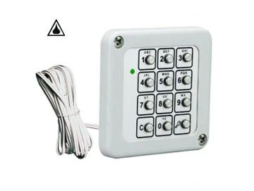 WTS - CS-MT Tastatur mit Metall-Tastenfeld (vandalismusgeschützt) (Tastaturen nur geeignet für Code-Schloss CS-90)