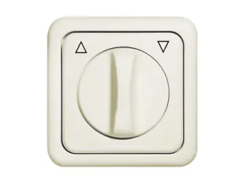 WTS -Kombi-Knebeltaster Unterputz, mit Abdeckrahmen REGINA, Tast und als Rast Funktion