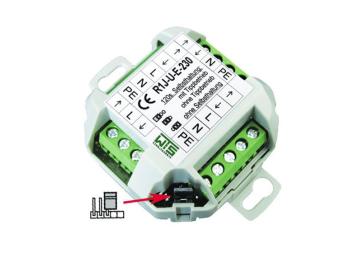 WTS - Steuer-Relais R1J-U-E-230, für 1 Motor mit Einzelbedienung für AP+UP Montage